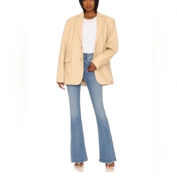 Citizens of Humanity Lilah High Rise Bootcut Jeans in Opal Blue Wash 27 - Picture 5 of 16